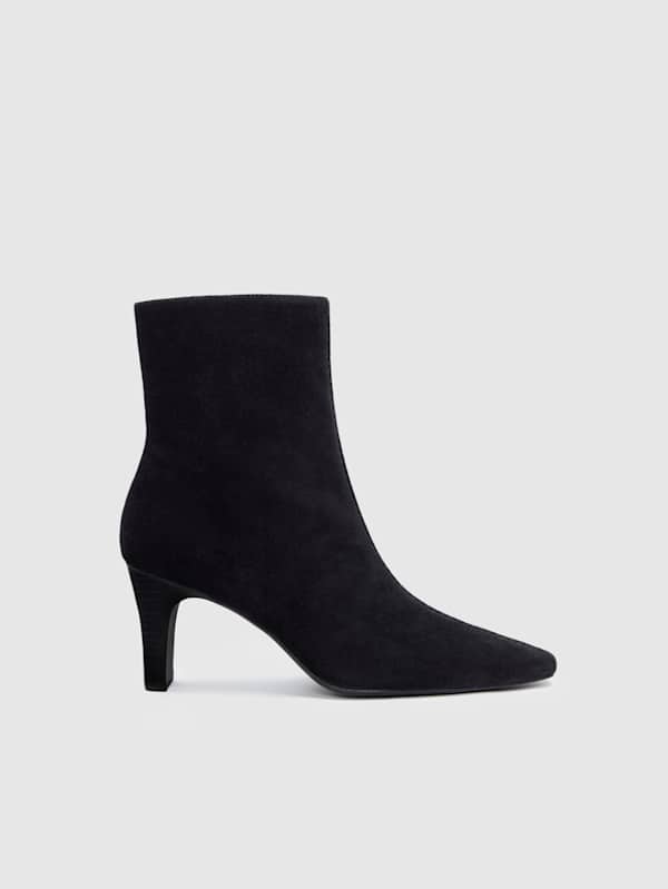 Tatyana Ankle Boot - Black Suede